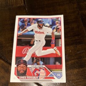 Topps Baseball Trading Card - Cleveland Guardians